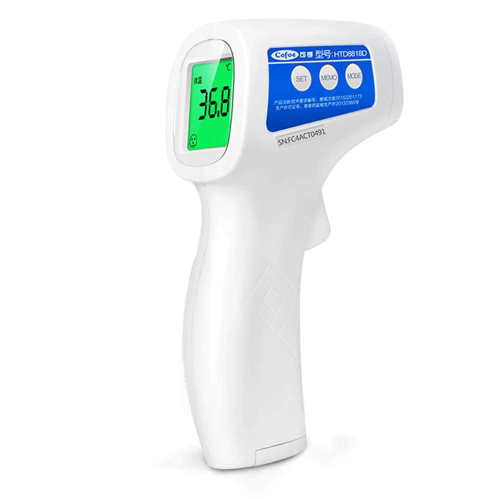 Forehead Infrared Thermometer "Cofoe" Model HTD8818D